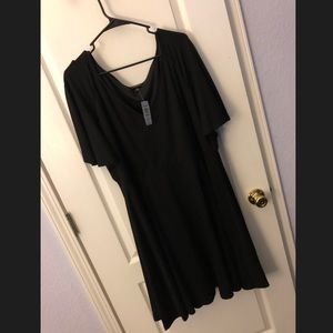 Solid black dress from Torrid size 3